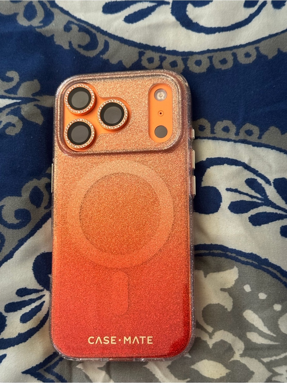 Case-Mate Ombré Orange 17 Pro Phone Case
